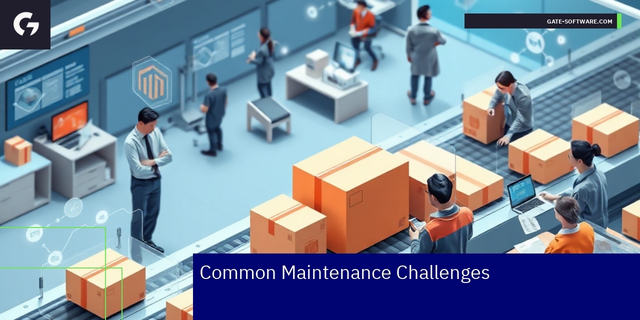 Graph showing Hyva maintenance aspects and challenges