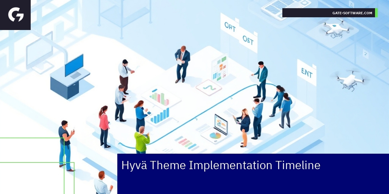 Timeline steps for Hyvä Theme Magento implementation