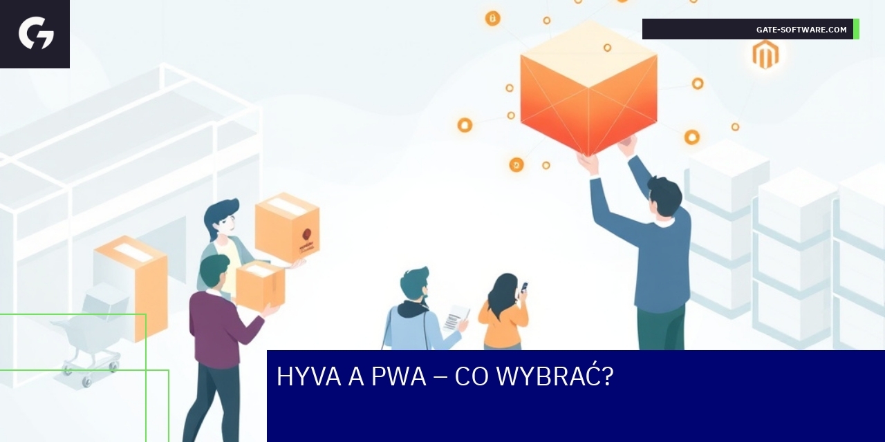 Wykres porównujący Hyva i Luma w Magento 2