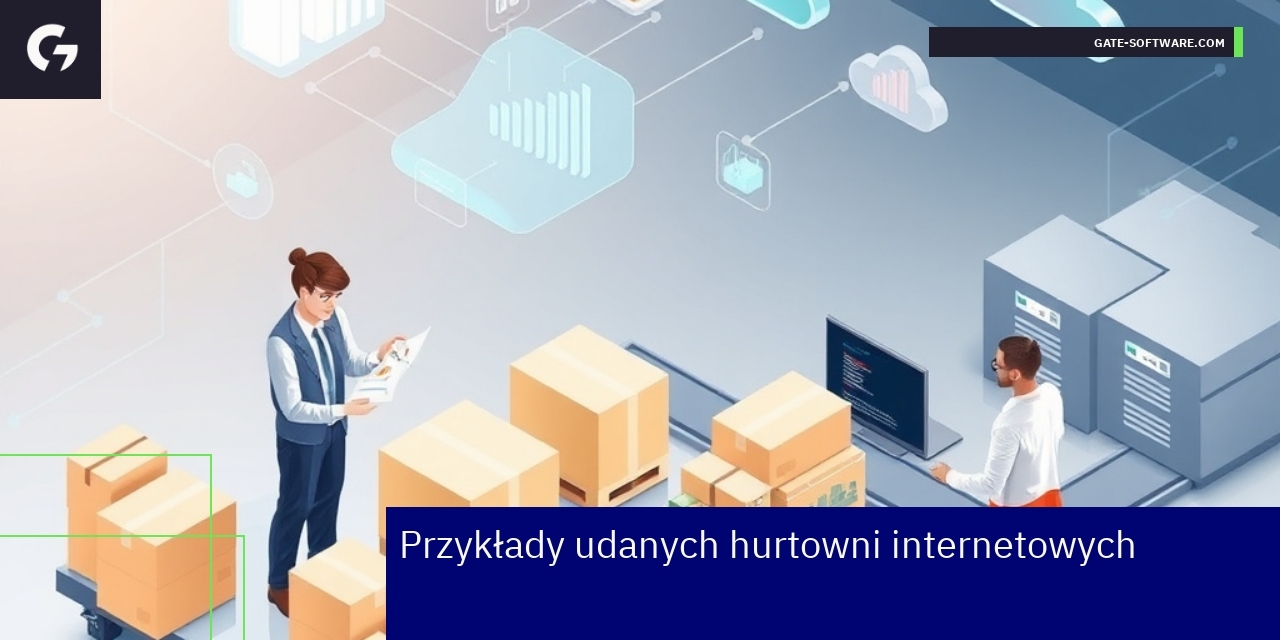 Przykłady udanych hurtowni internetowych B2B Schemat hurtowni internetowej z integracjami i UX