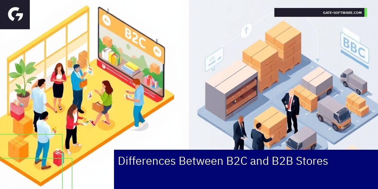 Key Differences Between B2C and B2B Stores Comparison of B2C and B2B e-commerce platforms