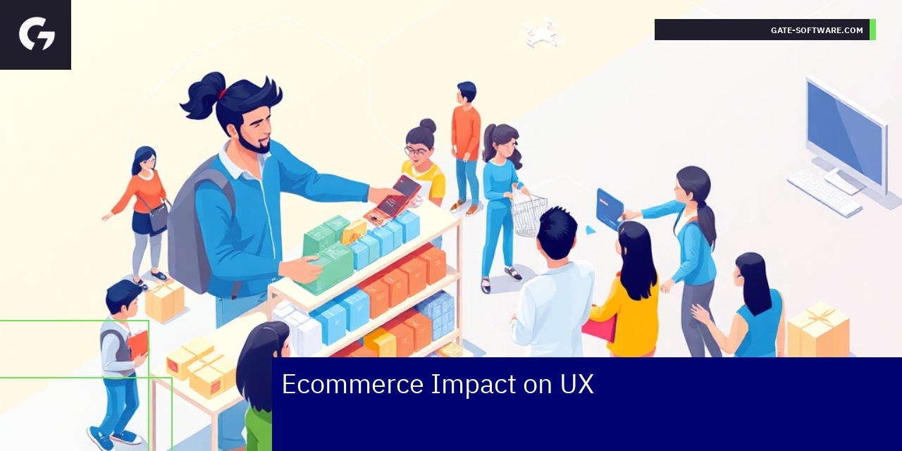 Ecommerce platform showing UX design and analytics