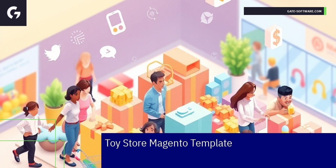 Magento 2 themes showcasing toy store layouts