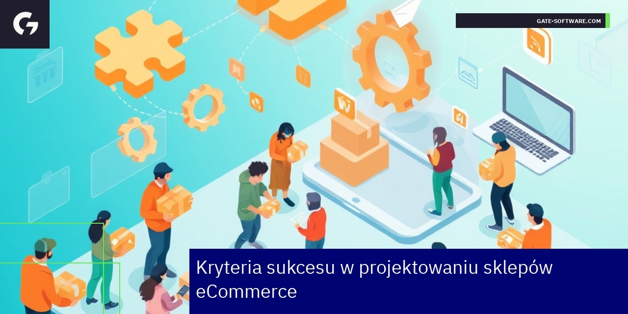 Schemat elementów sukcesu sklepu eCommerce Hyva
