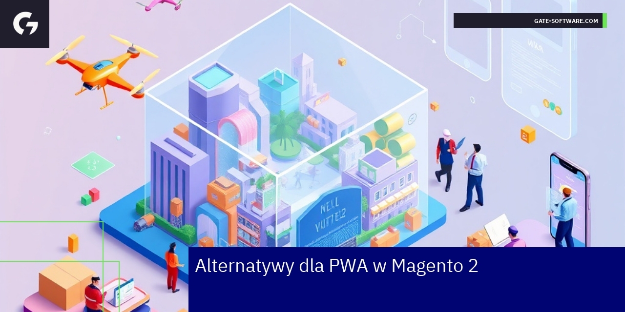 Alternatywy dla PWA w Magento 2 Schemat alternatyw dla PWA w Magento 2