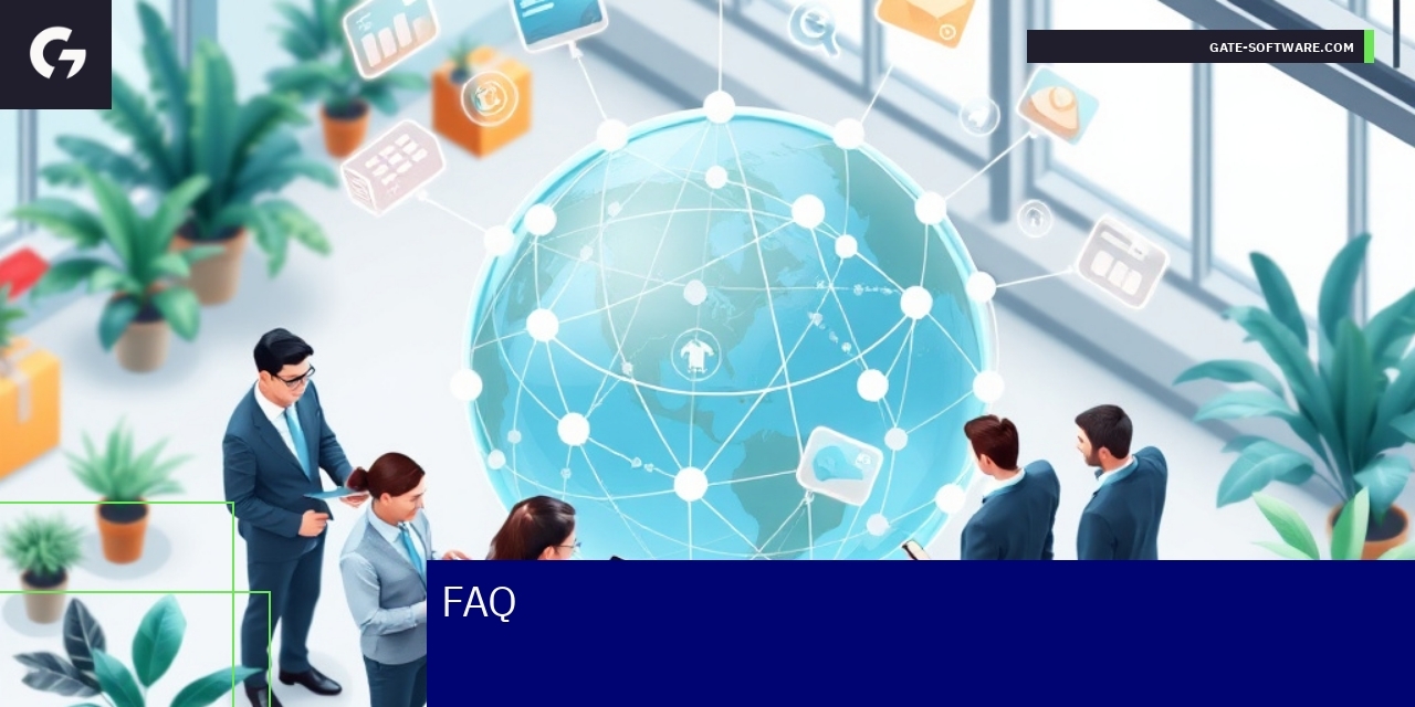 Magento 2 interface with B2B business icons