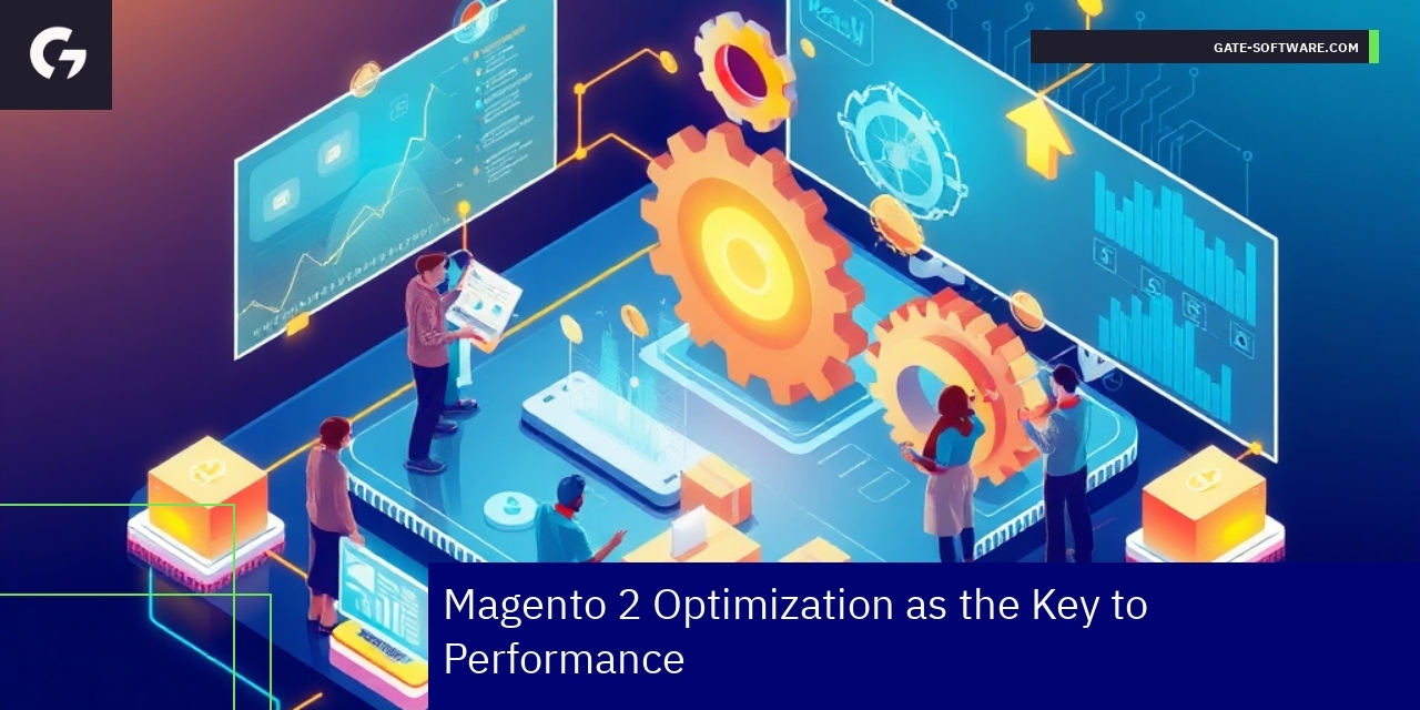 Graphical representation of Magento speed optimization steps
