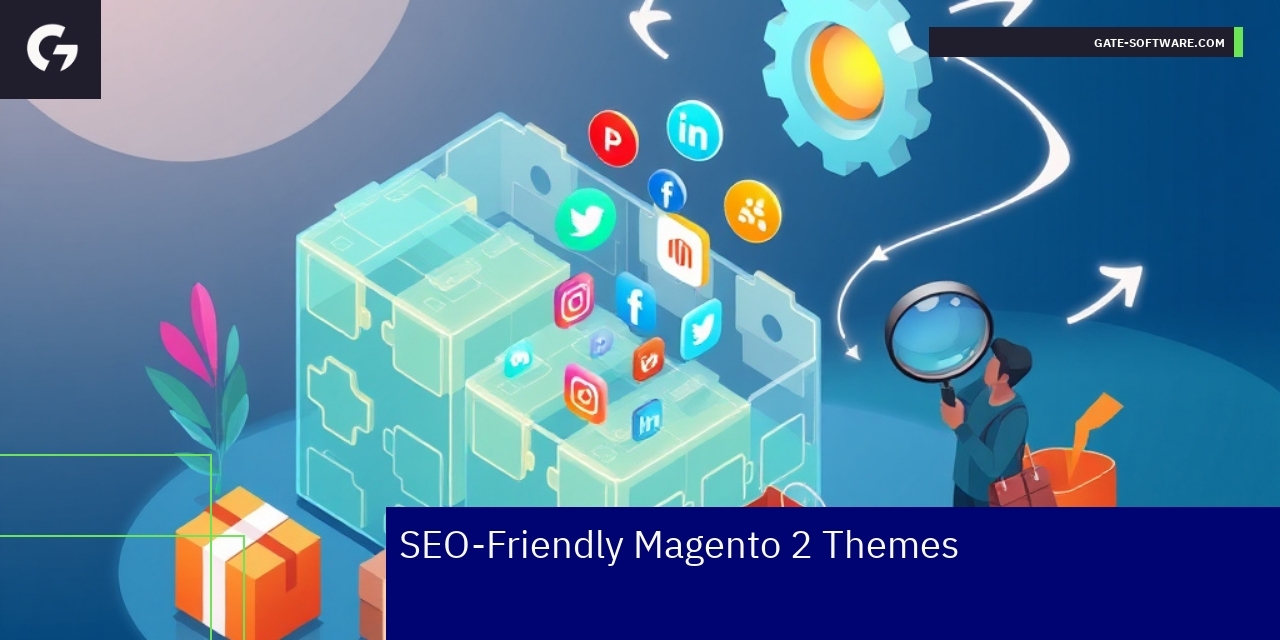 Magento 2 theme development with social and compatibility