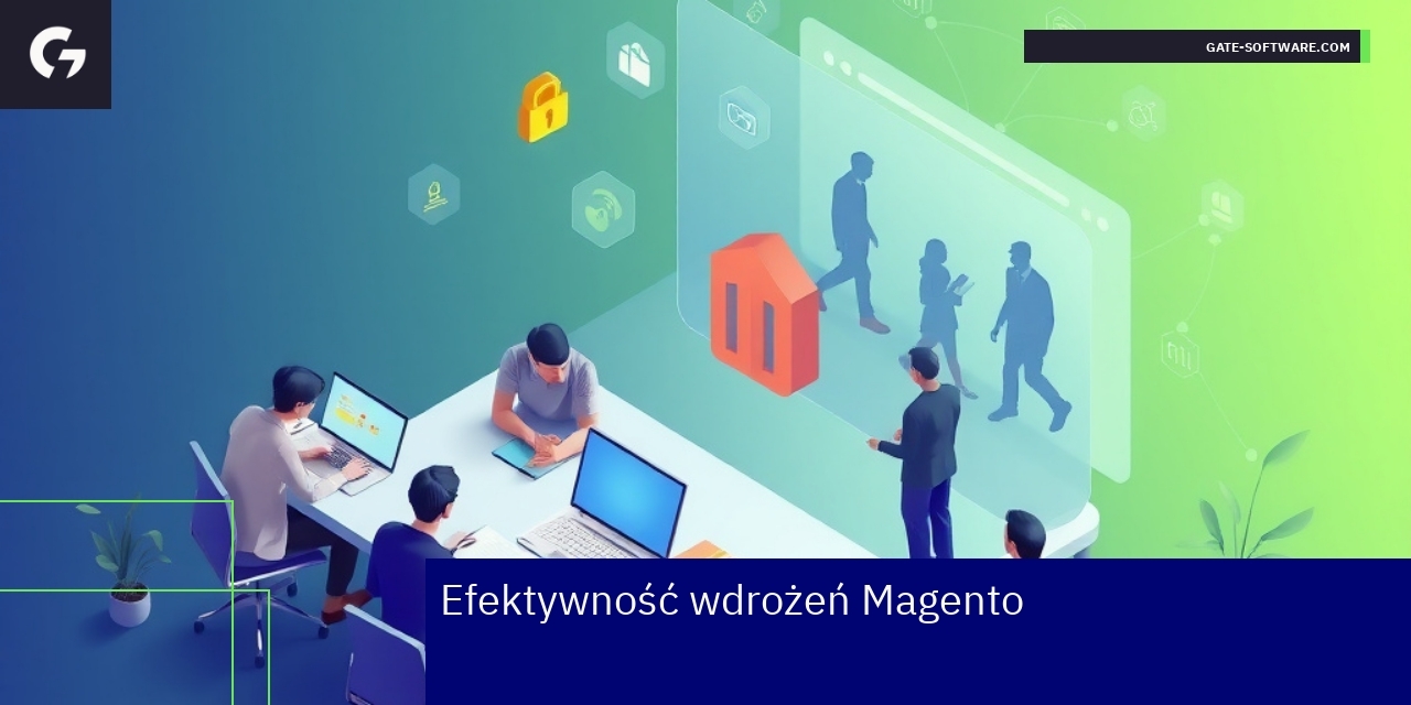 Schemat wdrożenia Magento i zespołu IT