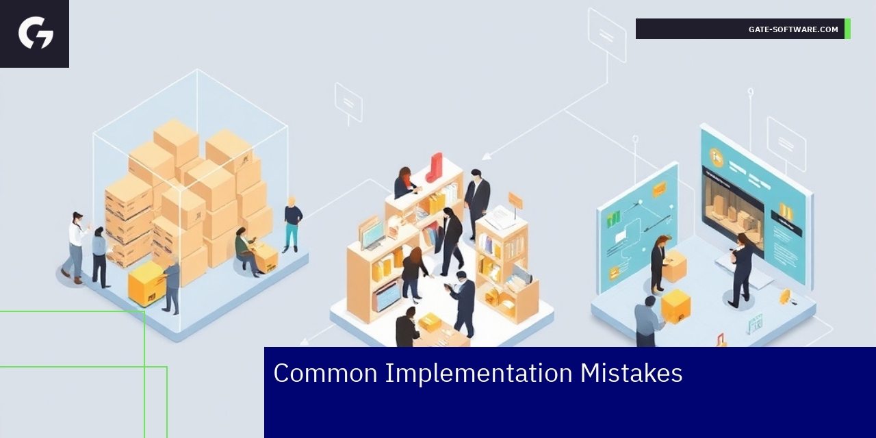 Common Mistakes in Magento 2 B2B Implementation Diagram showing B2B platform mistakes and solutions