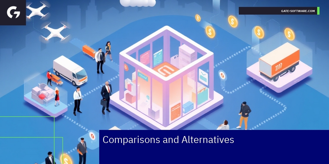 Comparison chart of Magento 2 versus other platforms