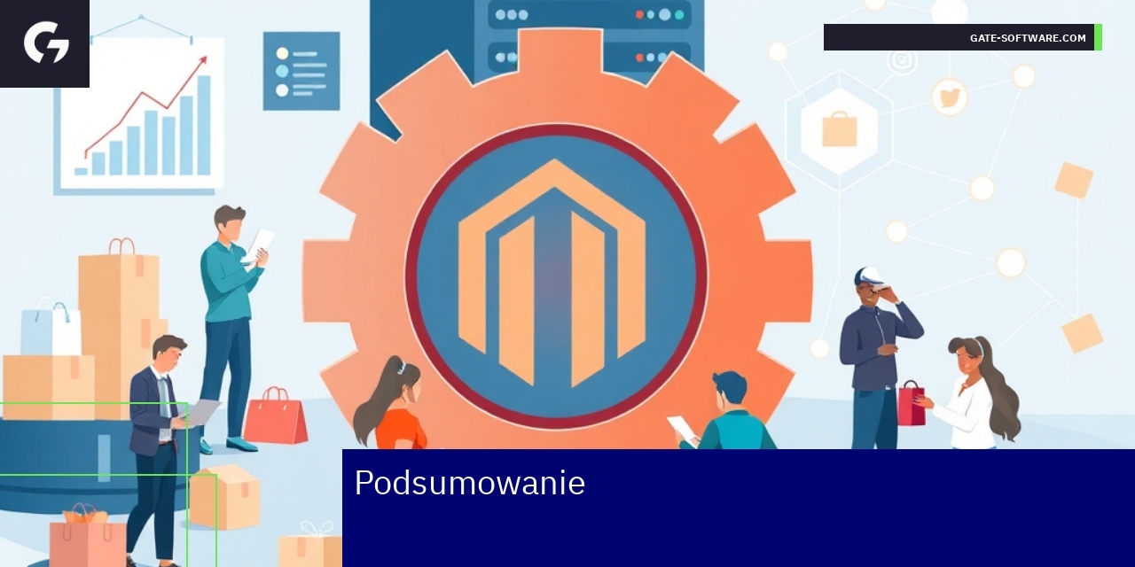 Schemat zarządzania i rozwoju platformy Magento 2