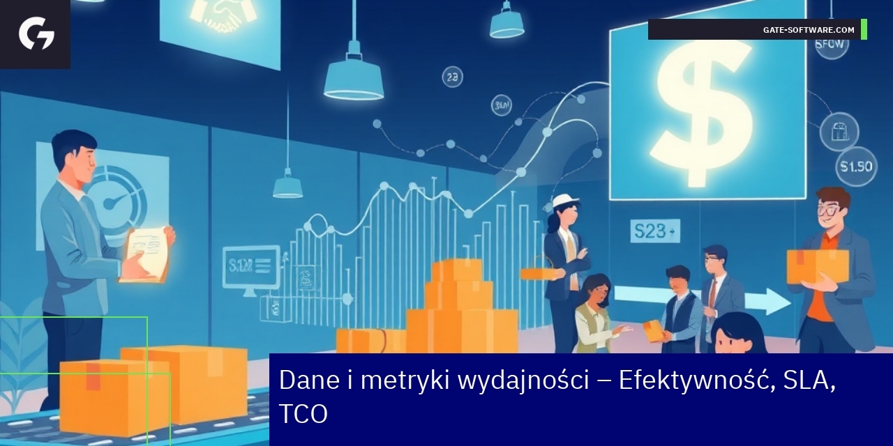 Infografika skuteczności i danych metryk operacyjnych
