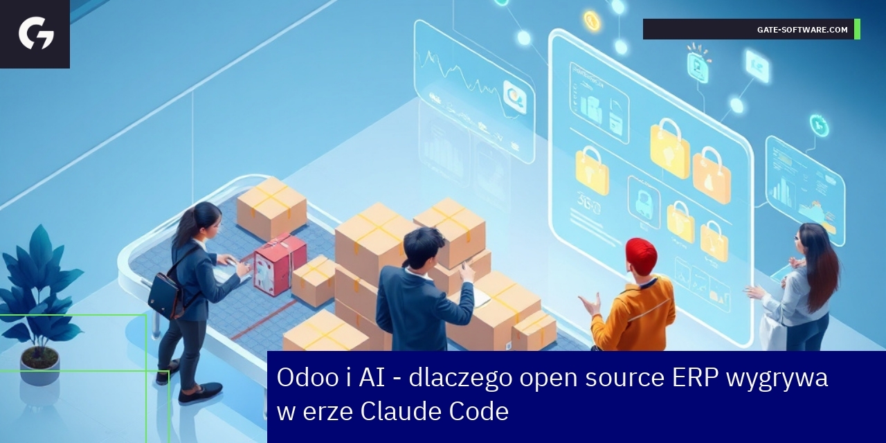 Schemat integracji Odoo i innowacji ecommerce AI