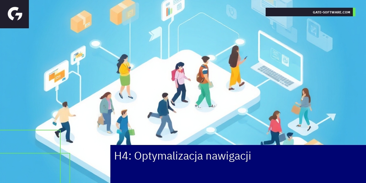 Schemat nawigacji i technologii w Hyva