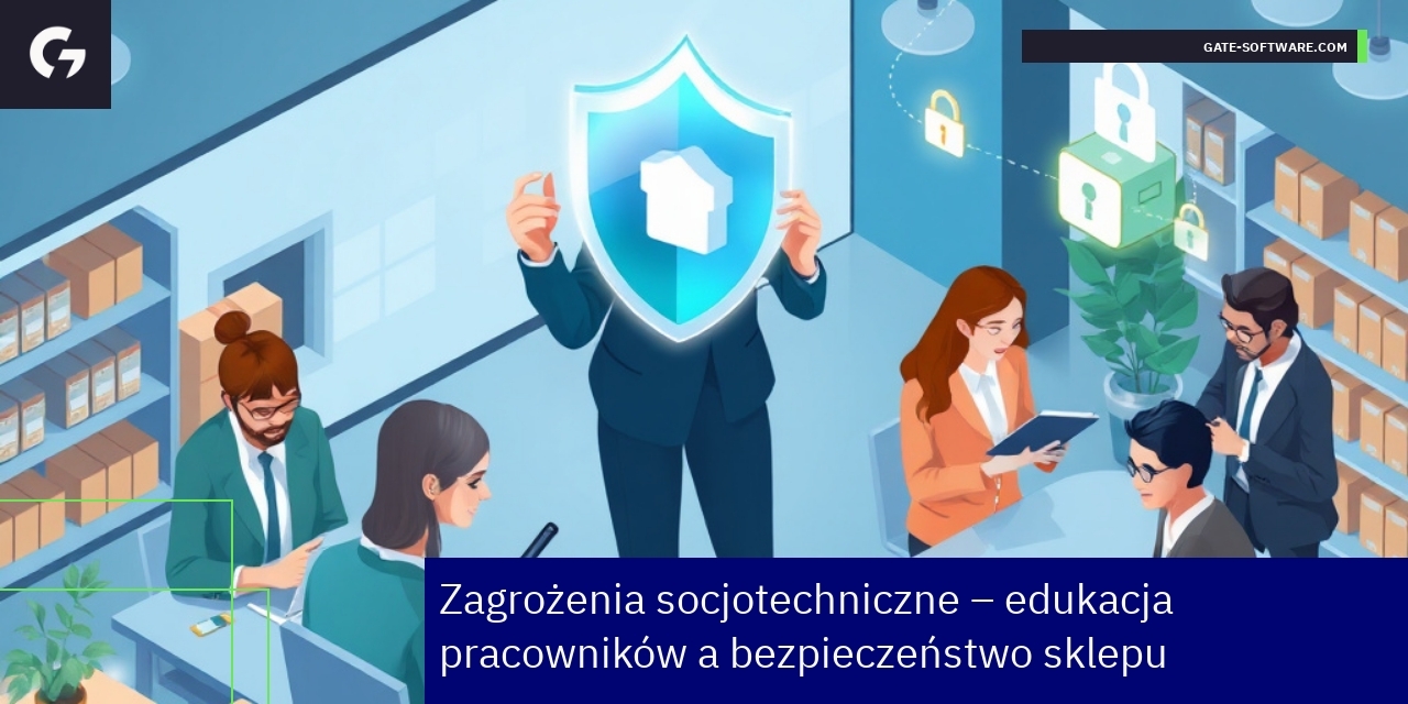 Pracownicy szkoleni w zakresie ochrony danych sklepu