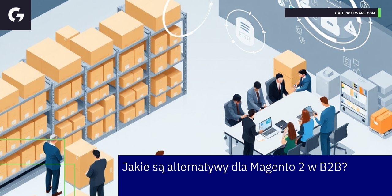 Schemat platform e-commerce dla biznesu B2B