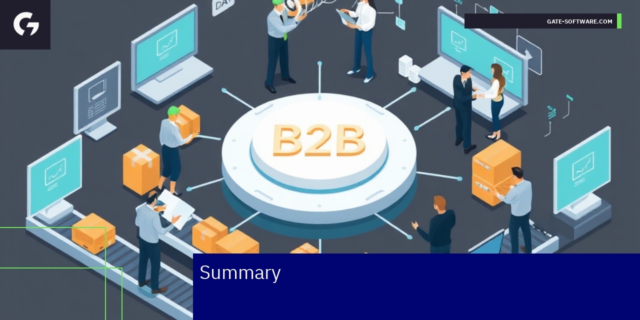 Business process automation for B2B transactions