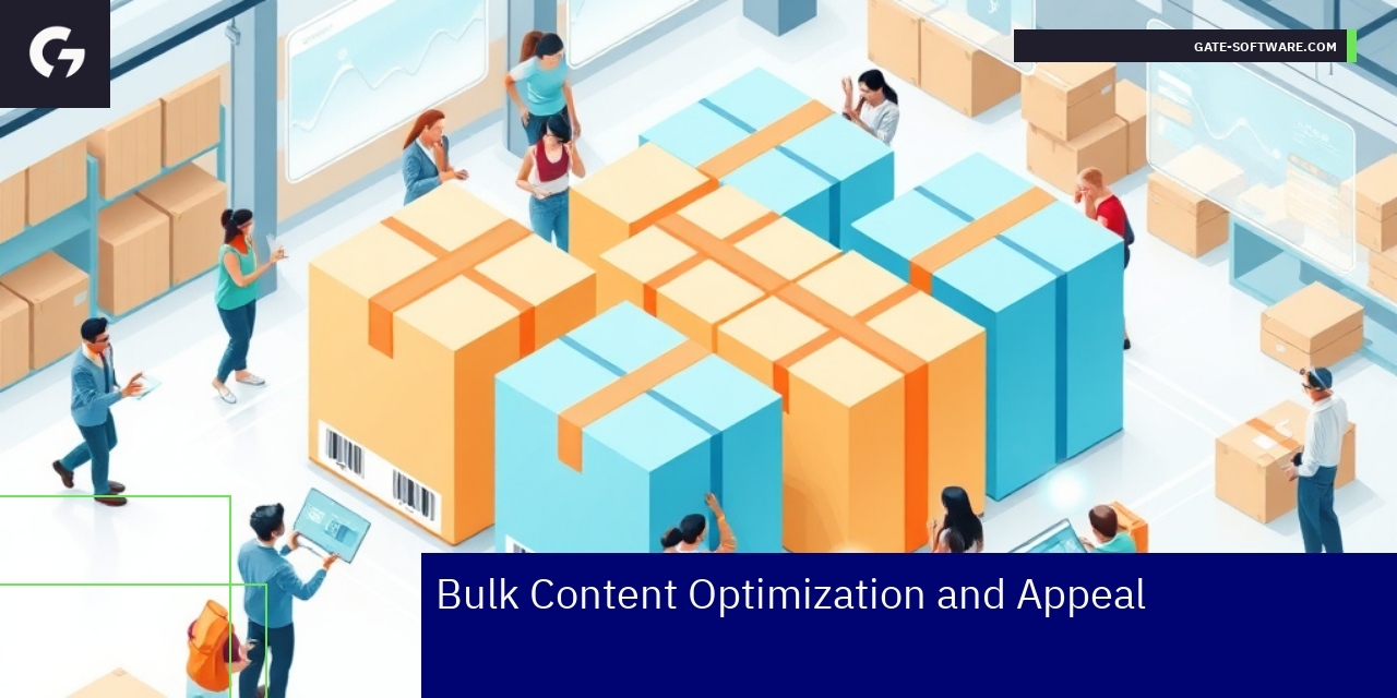Diagram illustrating bulk content optimization in Magento 2