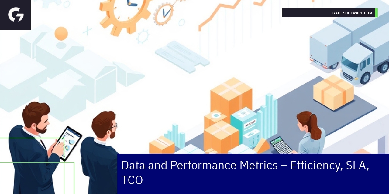 Graph showing Gate-Software project metrics and performance