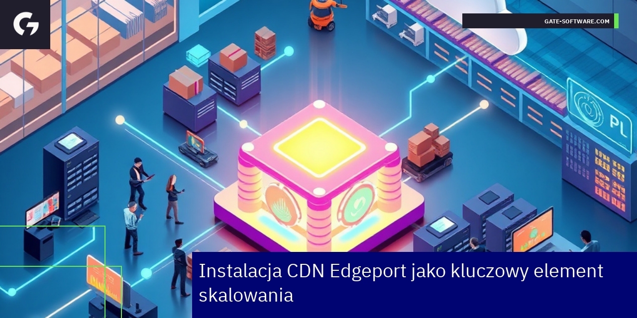 Schemat instalacji i testów CDN Edgeport dla Magento