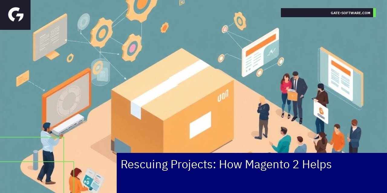 Magento 2 platform integrating B2B systems and features