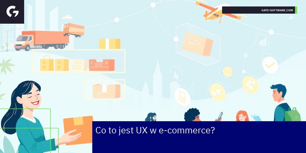 Znaczenie UX w e-commerce Ekran sklepu online i proces zakupowy