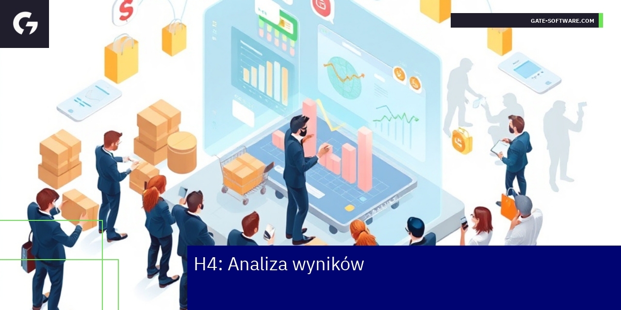 Wykresy i analiza danych marketingowych na ekranie