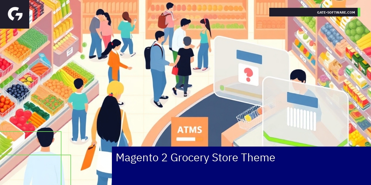 Responsive grocery store theme optimized for speed