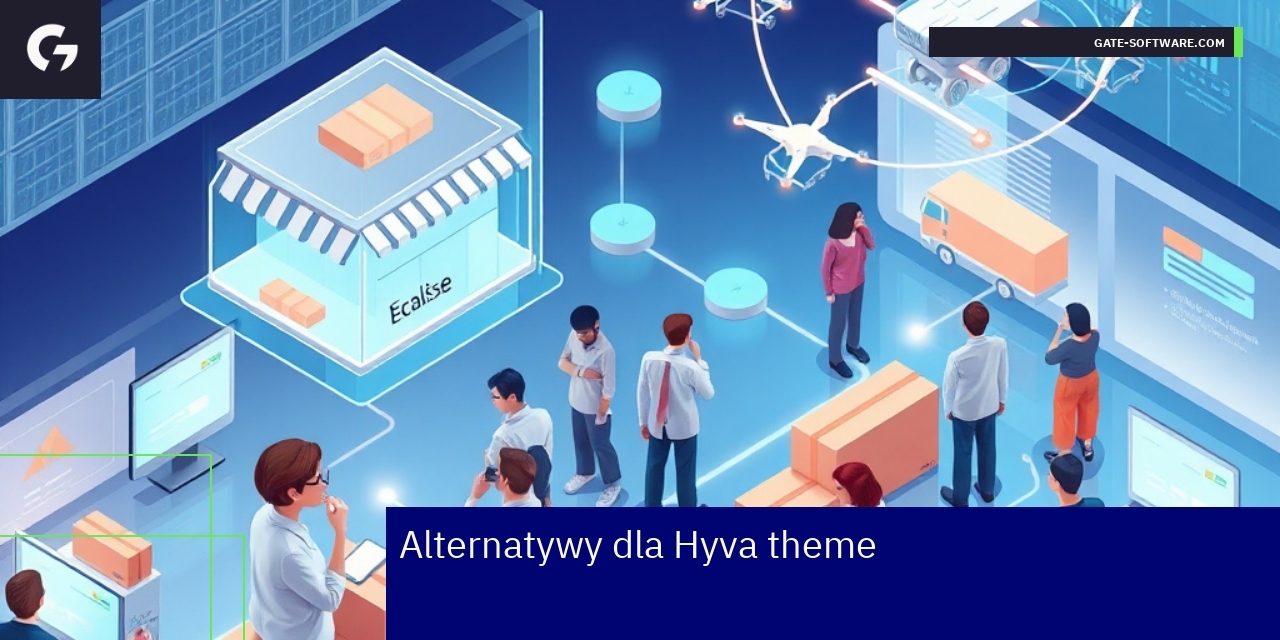 Schemat wyboru motywu Magento dla e-commerce