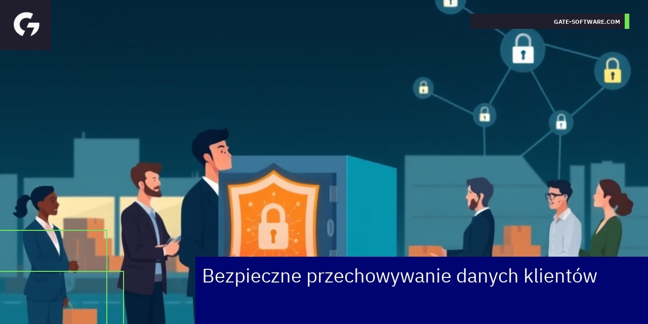 Schemat szyfrowania i audytu danych klientów