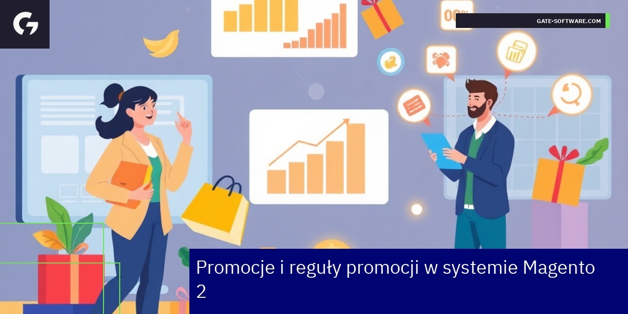 Schemat promocji i analizy w systemie Magento 2