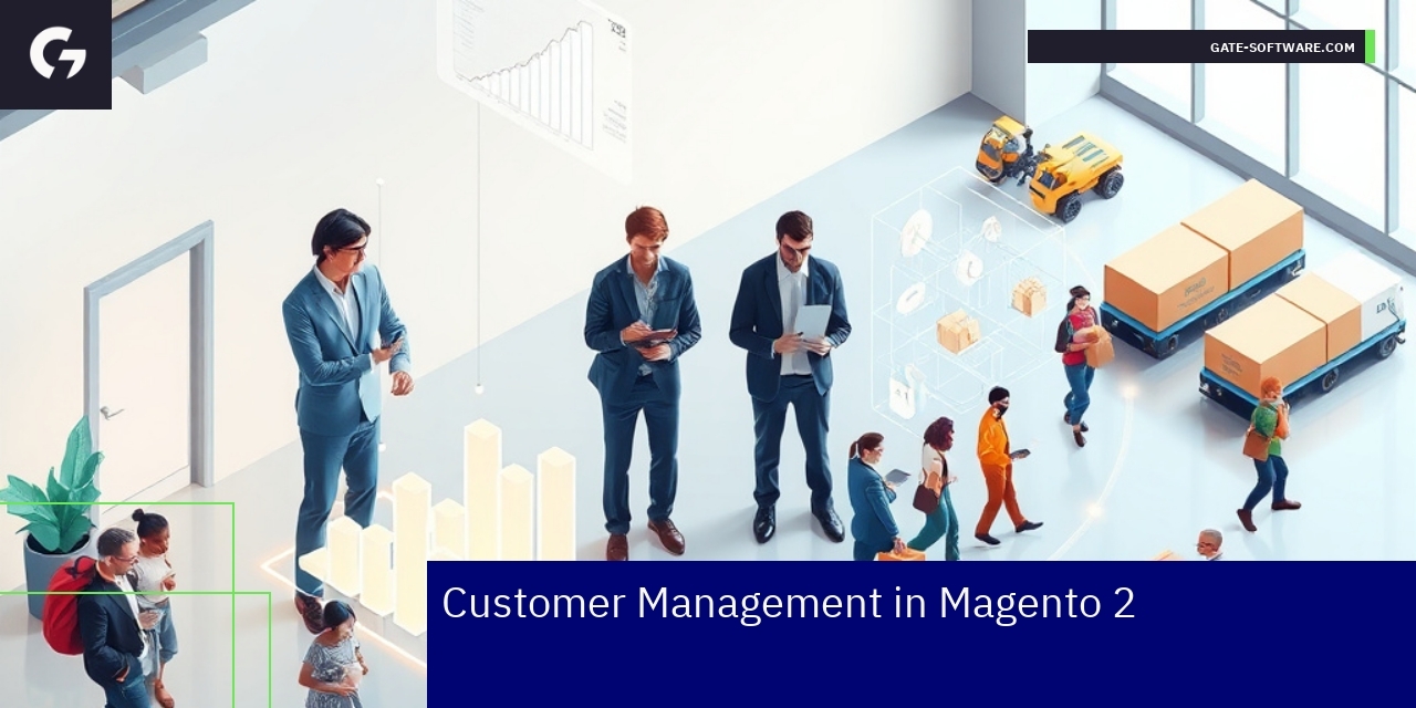 Customer Management and Marketing in Magento 2 Magento 2 customer and marketing optimization concept