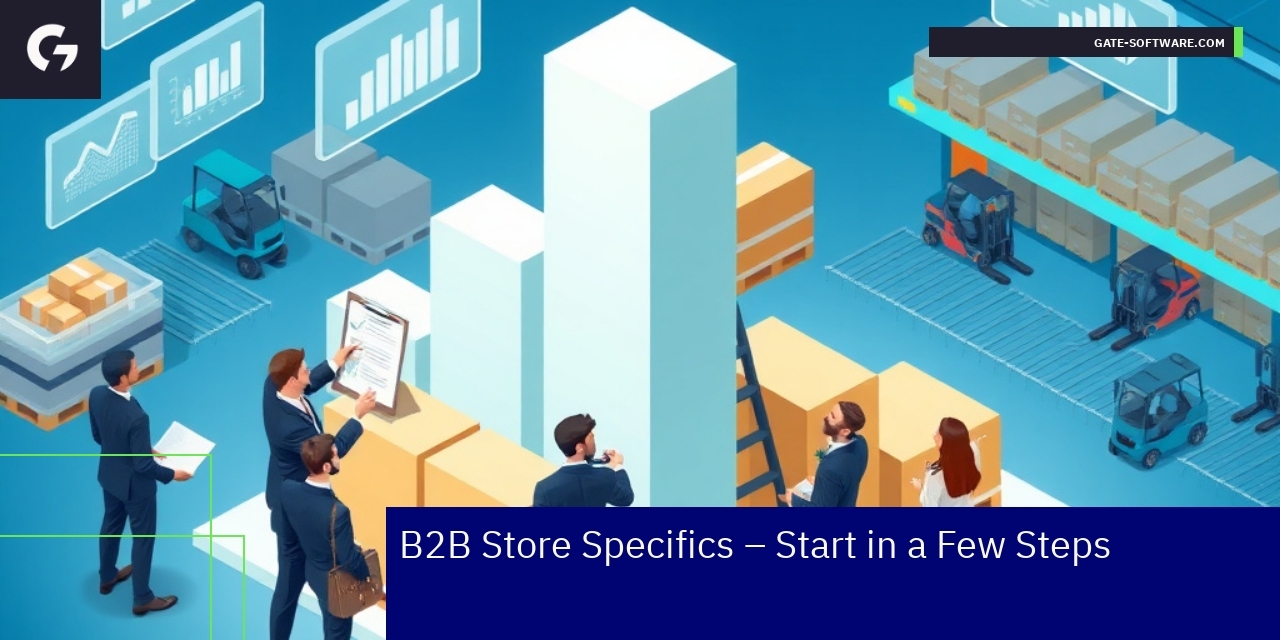 Key Steps to Launch a Successful B2B Store B2B eCommerce strategy and optimization concepts