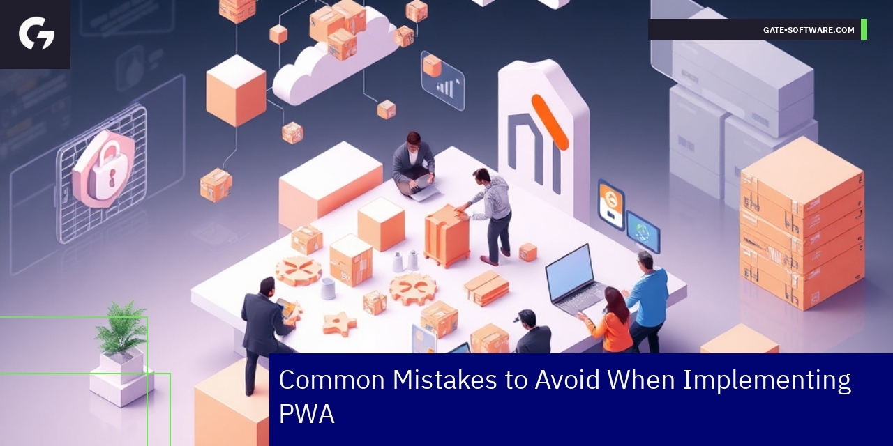Avoiding Common Magento 2 PWA Mistakes Diagram illustrating Magento 2 PWA implementation errors