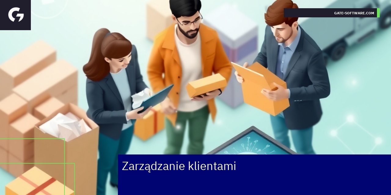 Schemat zarządzania klientami i system CRM