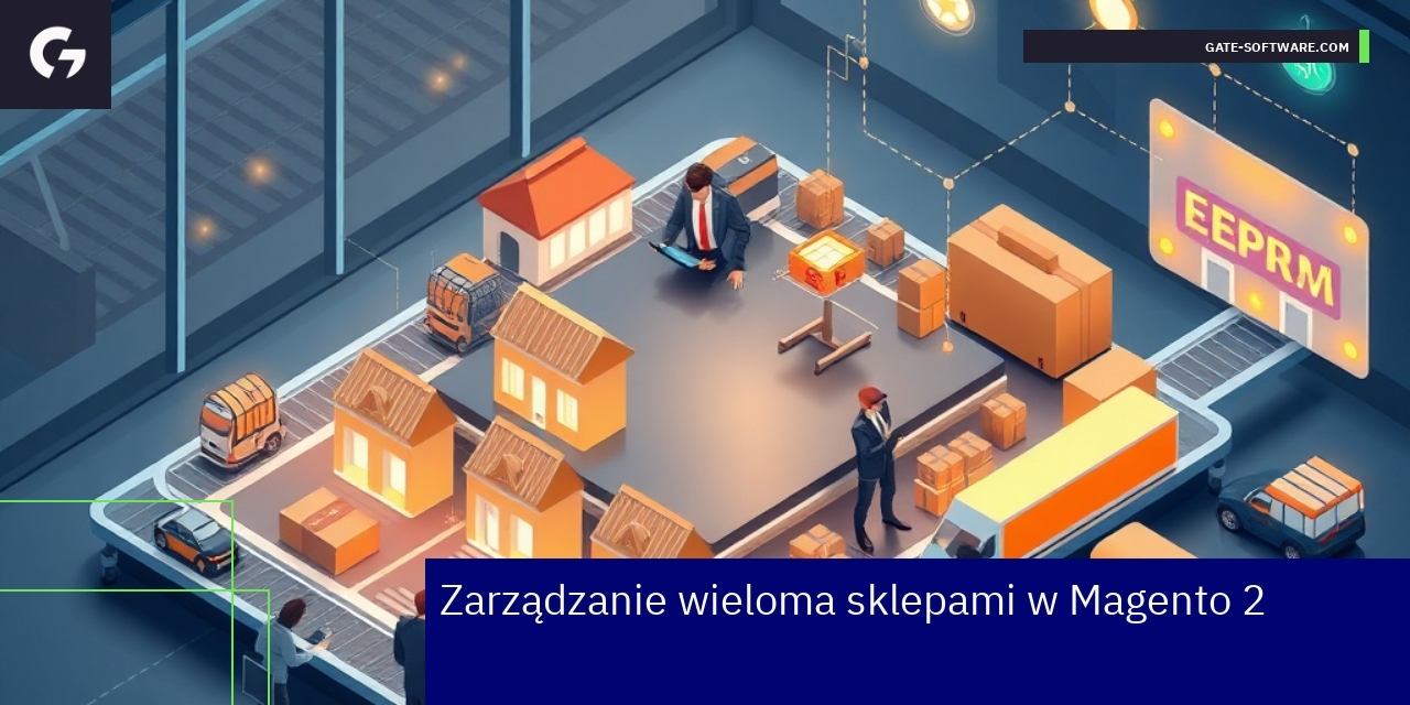 Panel administracyjny Magento 2 z wieloma sklepami