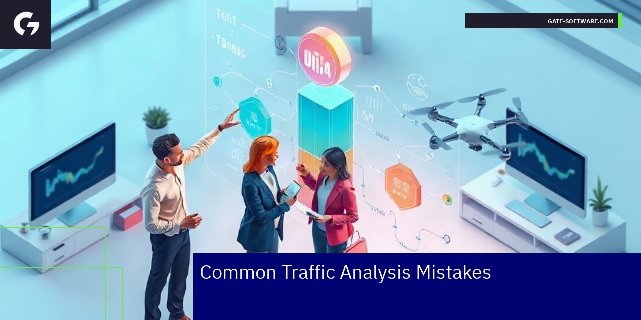 Common Traffic Analysis Mistakes in Magento Hyva Stores Graph showing traffic analysis mistakes and SEO issues