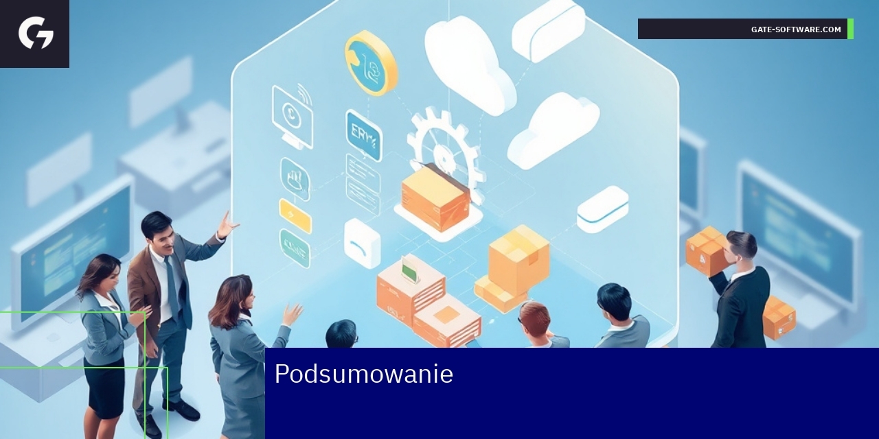 Ilustracja automatyzacji procesów w biznesie B2B