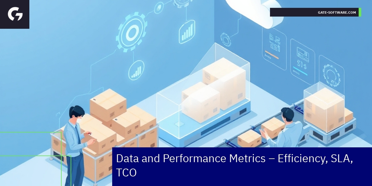 Gate-Software B2B Performance Metrics Overview Graphs showing B2B project efficiency and metrics