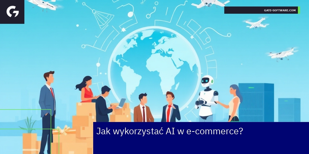 Schemat AI wspierającej procesy w e-commerce B2B