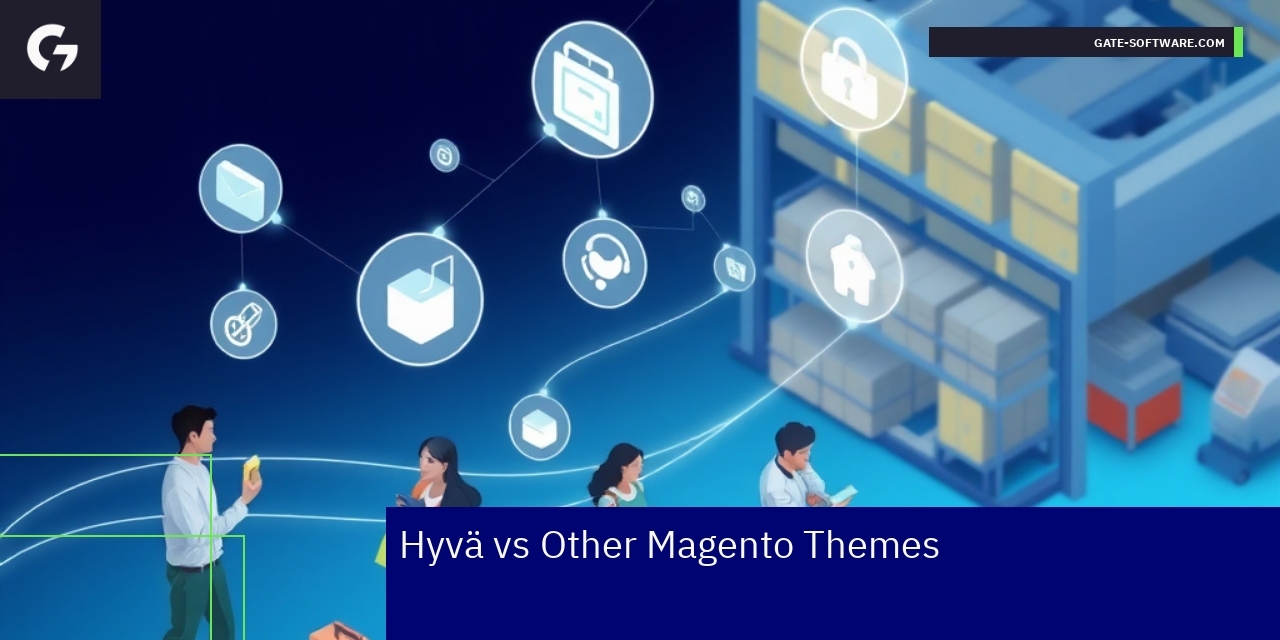 Comparison of Hyvä and traditional Magento themes features