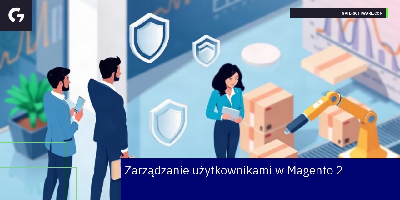 Panel zarządzania użytkownikami w Magento 2