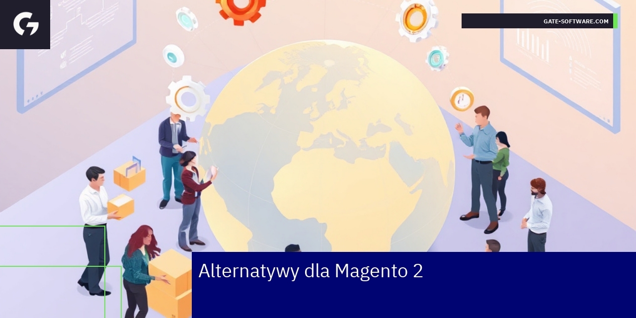 Schemat platform e-commerce i integracji systemów