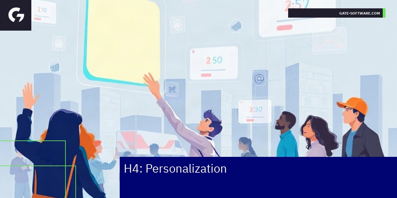 Personalization Impact on Hyva Above-the-Fold Content User engaging with personalized Hyva webpage content