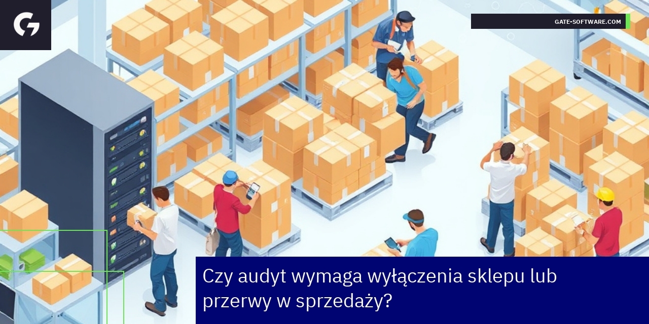 Proces audytu sklepu online bez zakłóceń sprzedaży