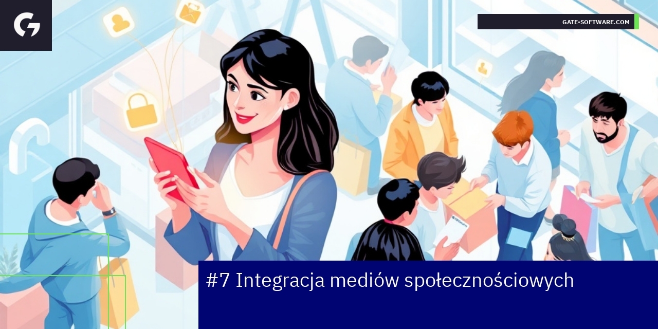 Ikony mediów społecznościowych i analiza danych