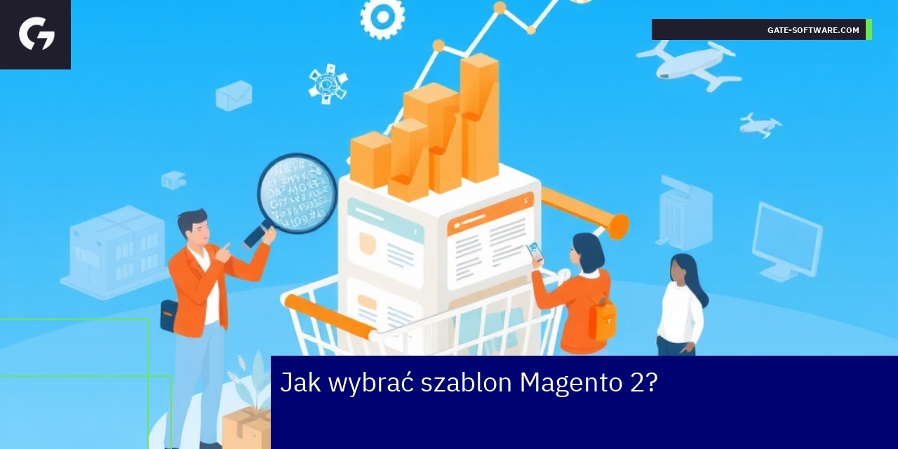 Schemat wyboru szablonu Magento 2 dla e-commerce