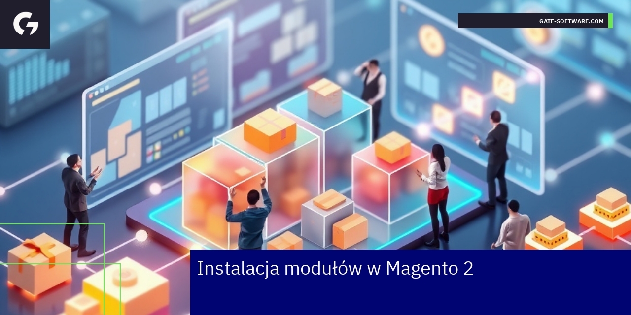 Schemat modułów i zarządzania platformą Magento 2
