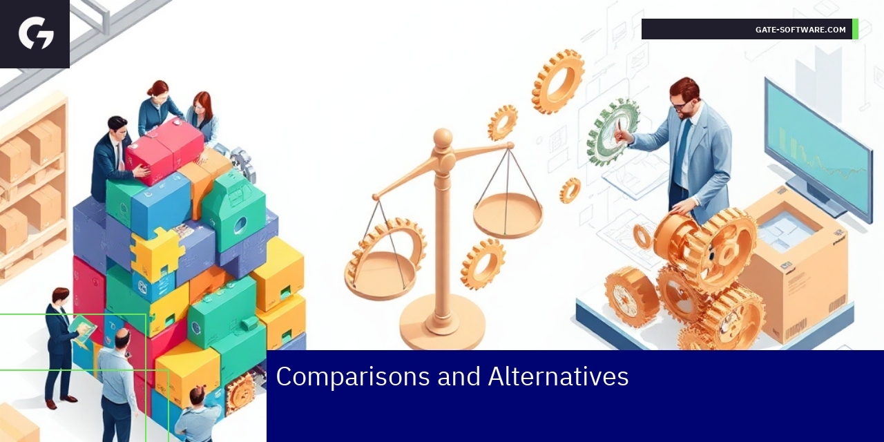 Diagram comparing ready-made, custom, and hybrid modules